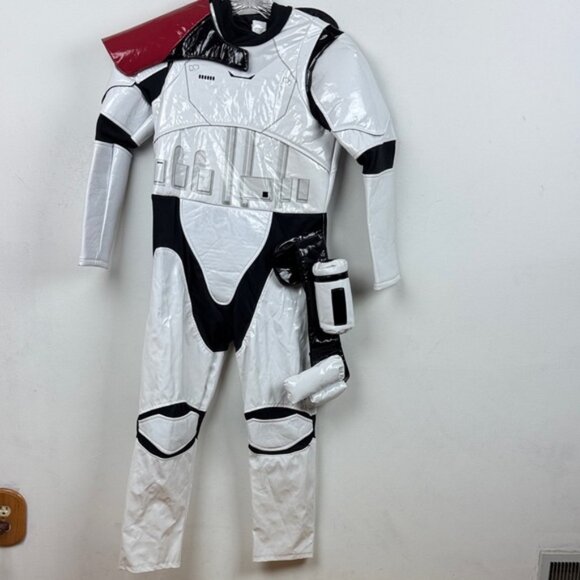 Disney Storm Trooper Costume - White and Black - Picture 1 of 10